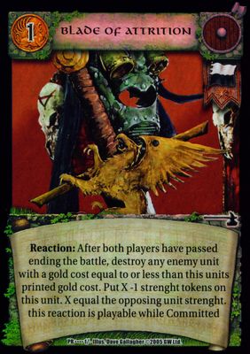 Blade of Attrition